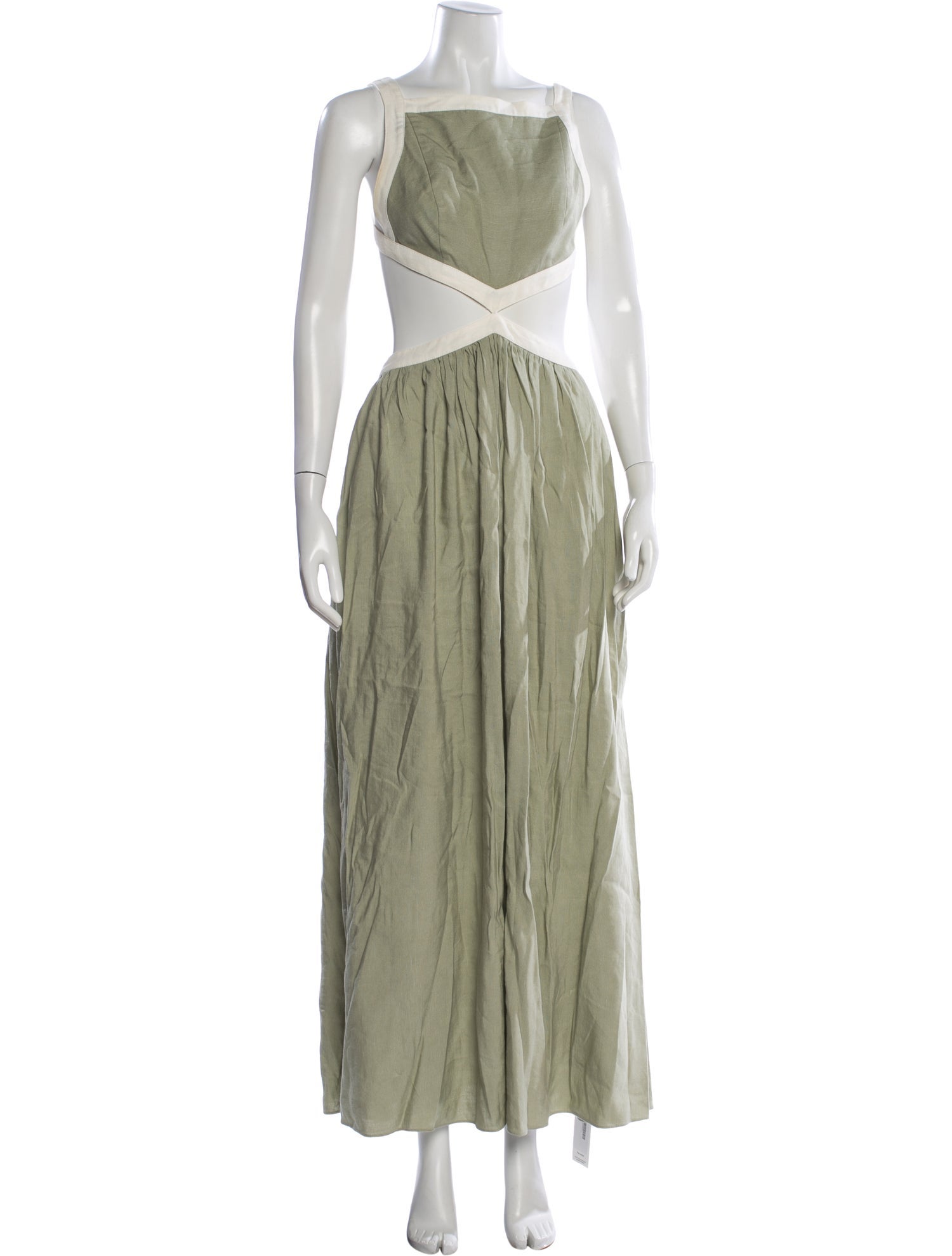 Significant Other Square Neckline Long Dress