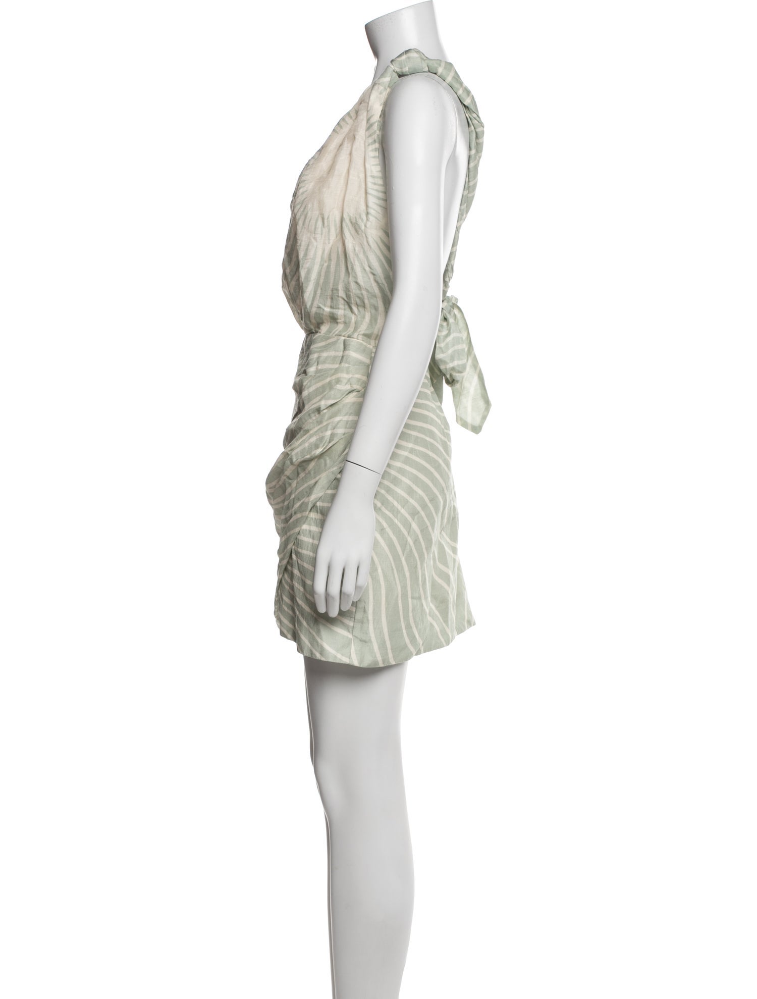 Significant Other Striped Mini Dress