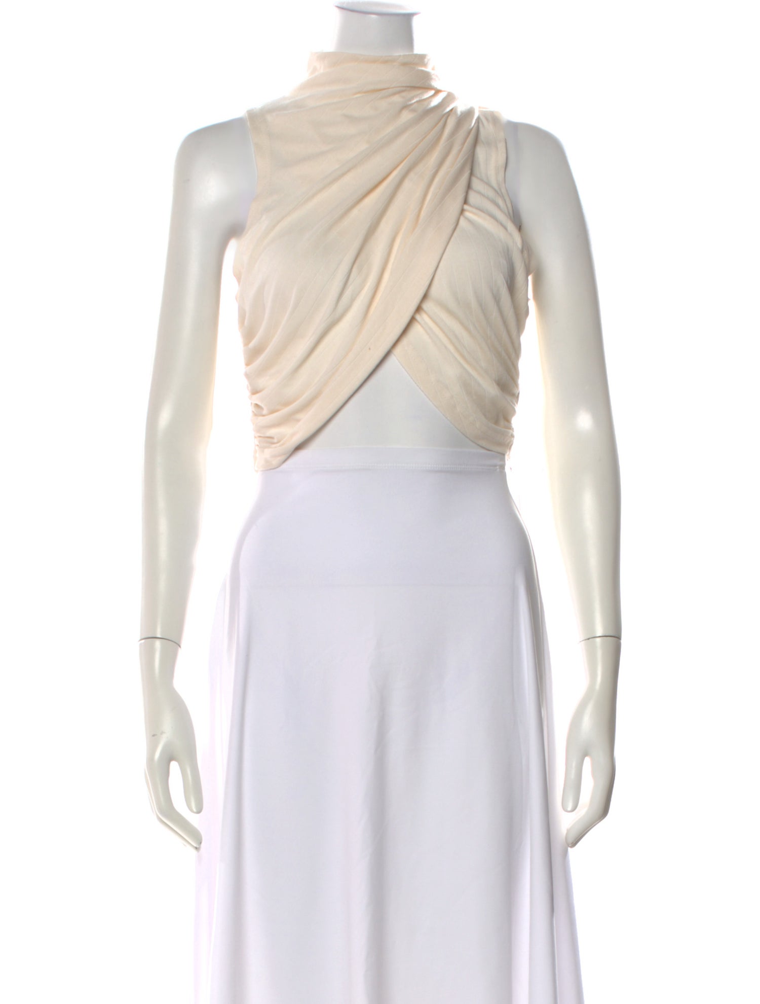 Significant Other Mock Neck Sleeveless Top