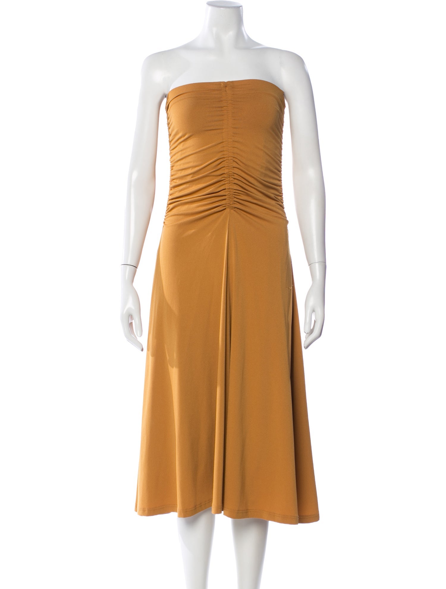 Significant Other Strapless Midi Length Dress