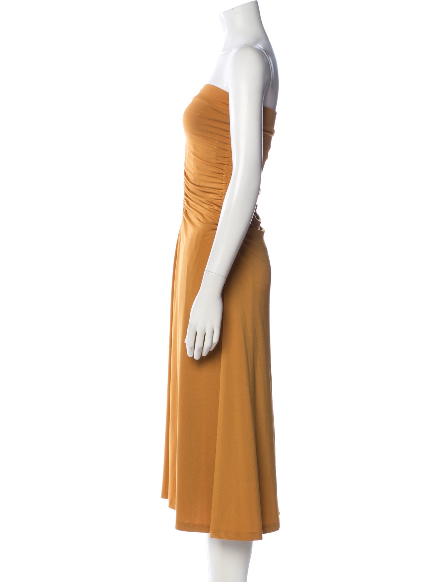 Significant Other Strapless Midi Length Dress