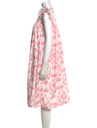 Sindiso Khumalo Printed Midi Length Dress