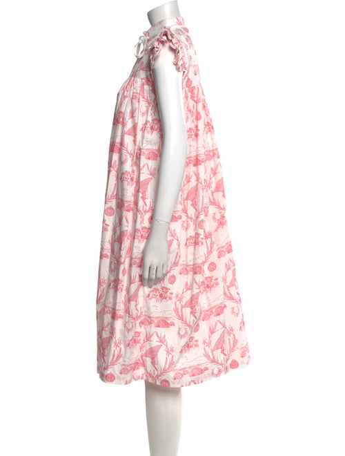 Sindiso Khumalo Printed Midi Length Dress