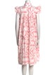 Sindiso Khumalo Printed Midi Length Dress