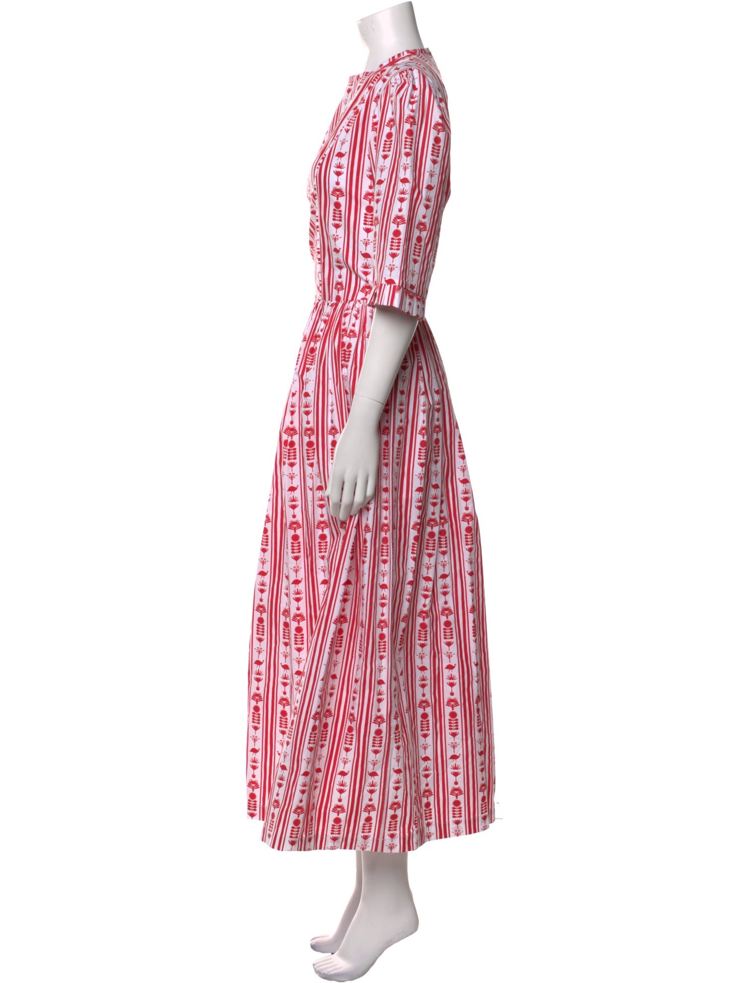 Sindiso Khumalo Printed Long Dress w/ Tags