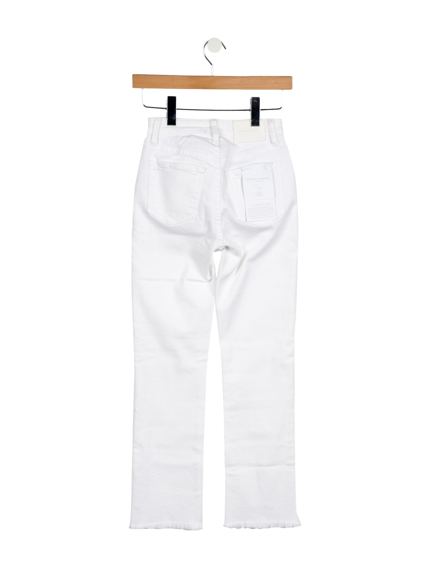 Simkhai Mid-Rise Straight Leg Jeans