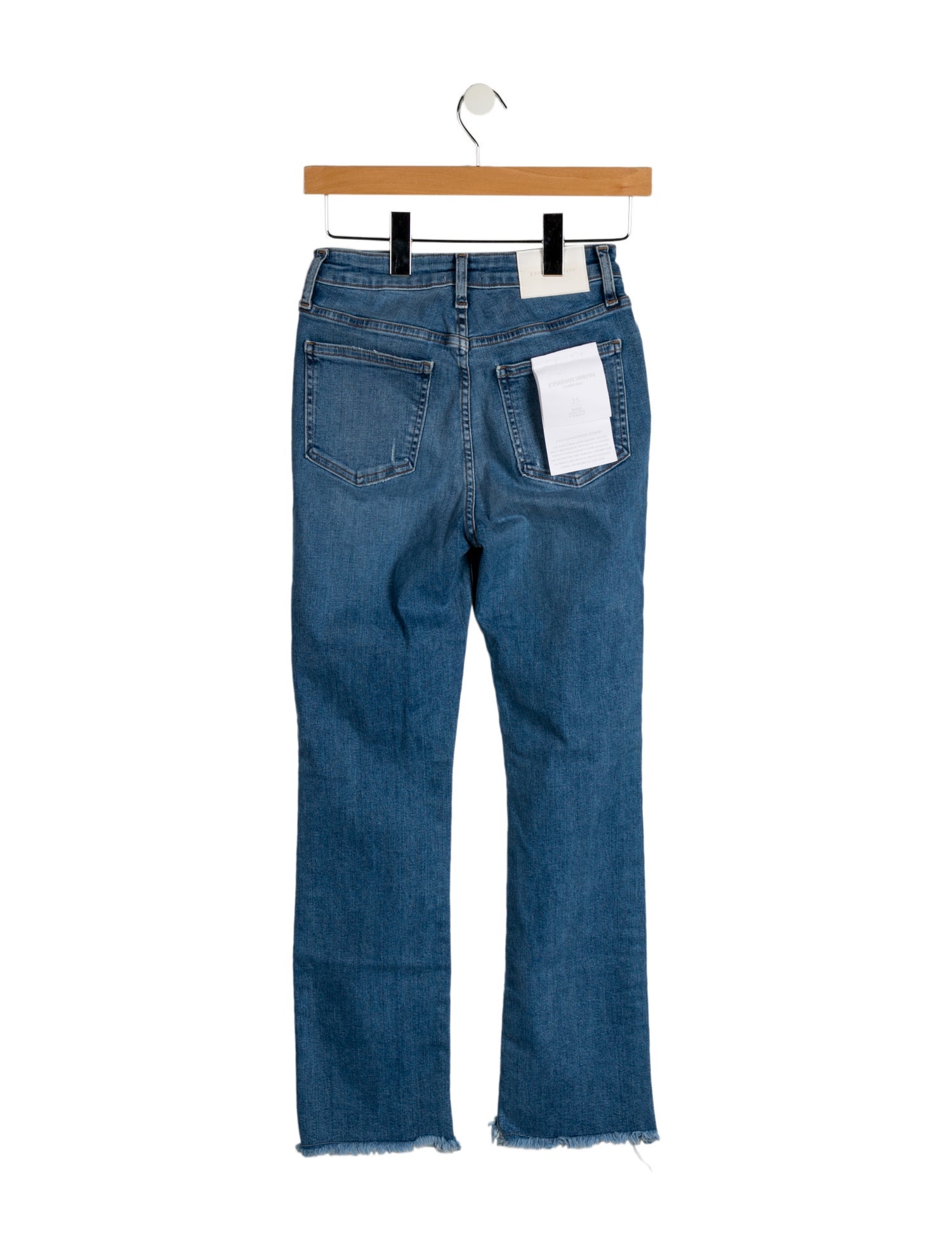 Simkhai Mid-Rise Straight Leg Jeans
