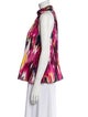 Simkhai Printed Halterneck Blouse