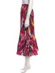 Simkhai Printed Midi Length Skirt