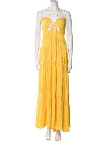 Simkhai Dresses Halterneck Long Dress L