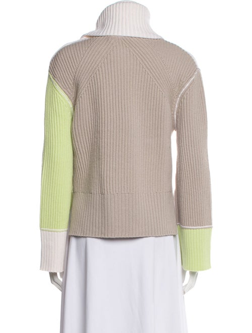 Simkhai Wool Colorblock Pattern Sweater