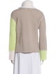 Simkhai Wool Colorblock Pattern Sweater