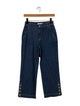 Simkhai Mid-Rise Wide Leg Jeans