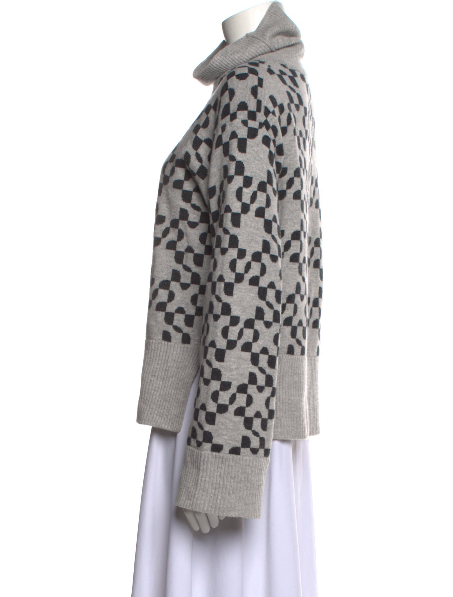 Simkhai Wool Printed Sweater