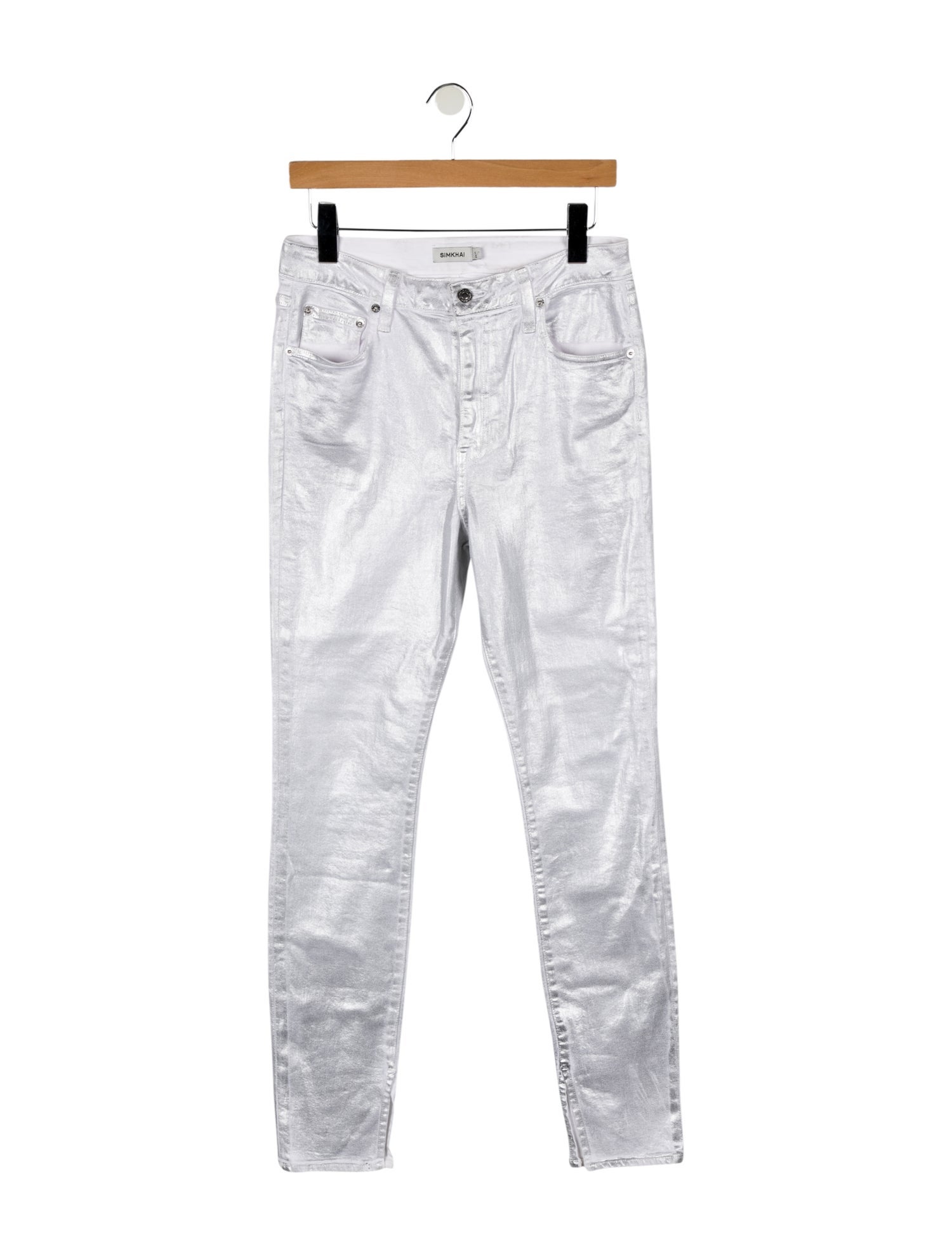 Simkhai High-Rise Skinny Leg Jeans