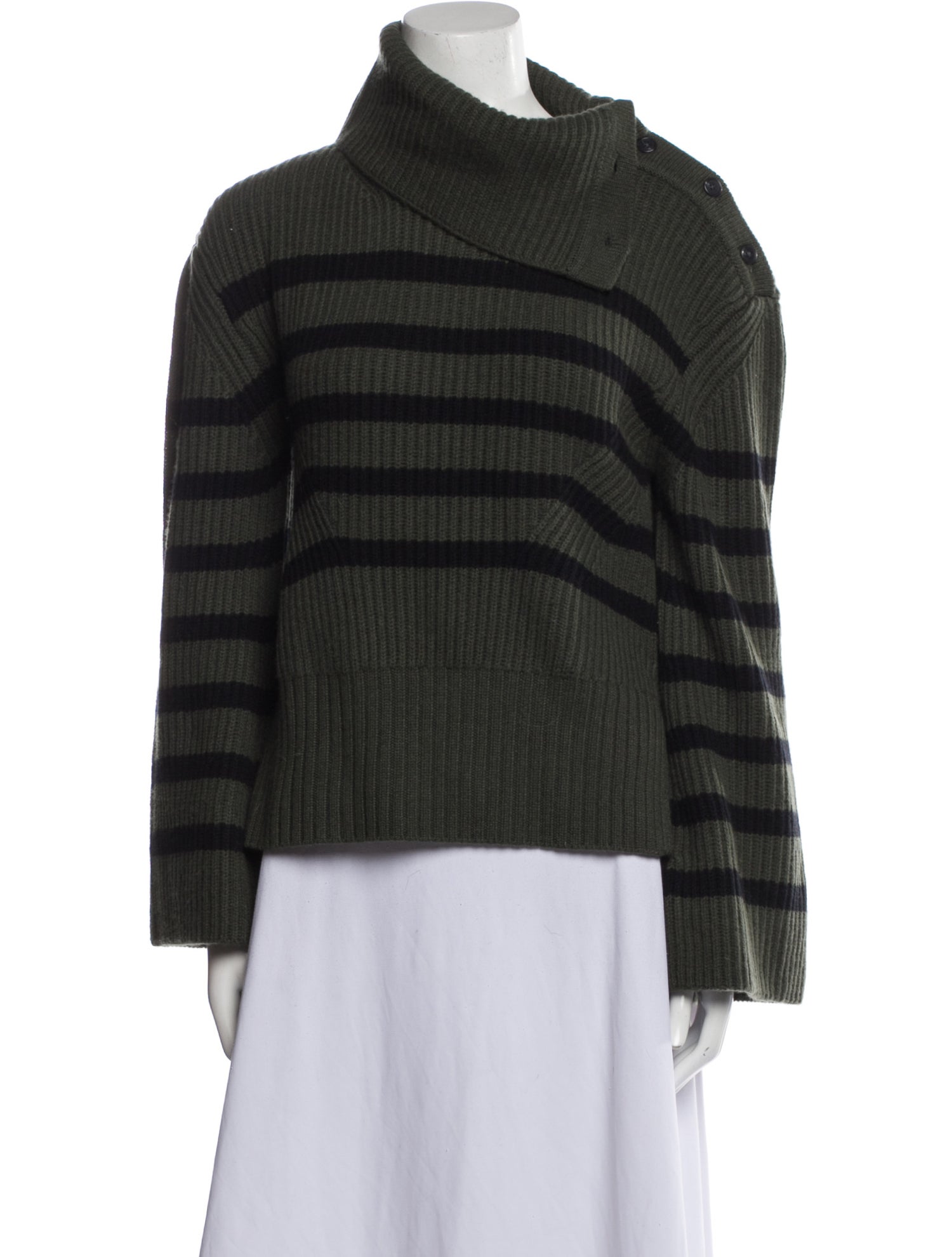 Simkhai Wool Striped Sweater