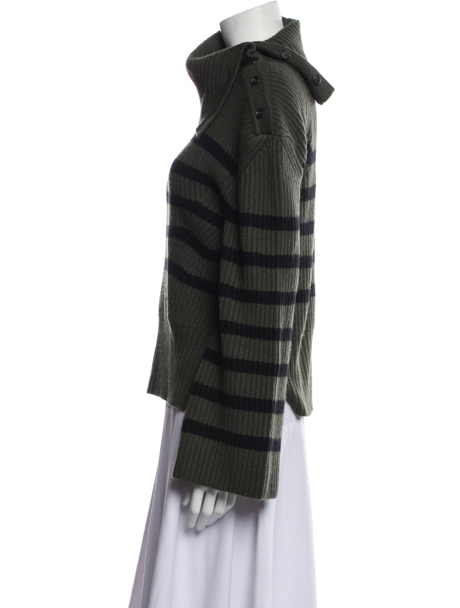 Simkhai Wool Striped Sweater
