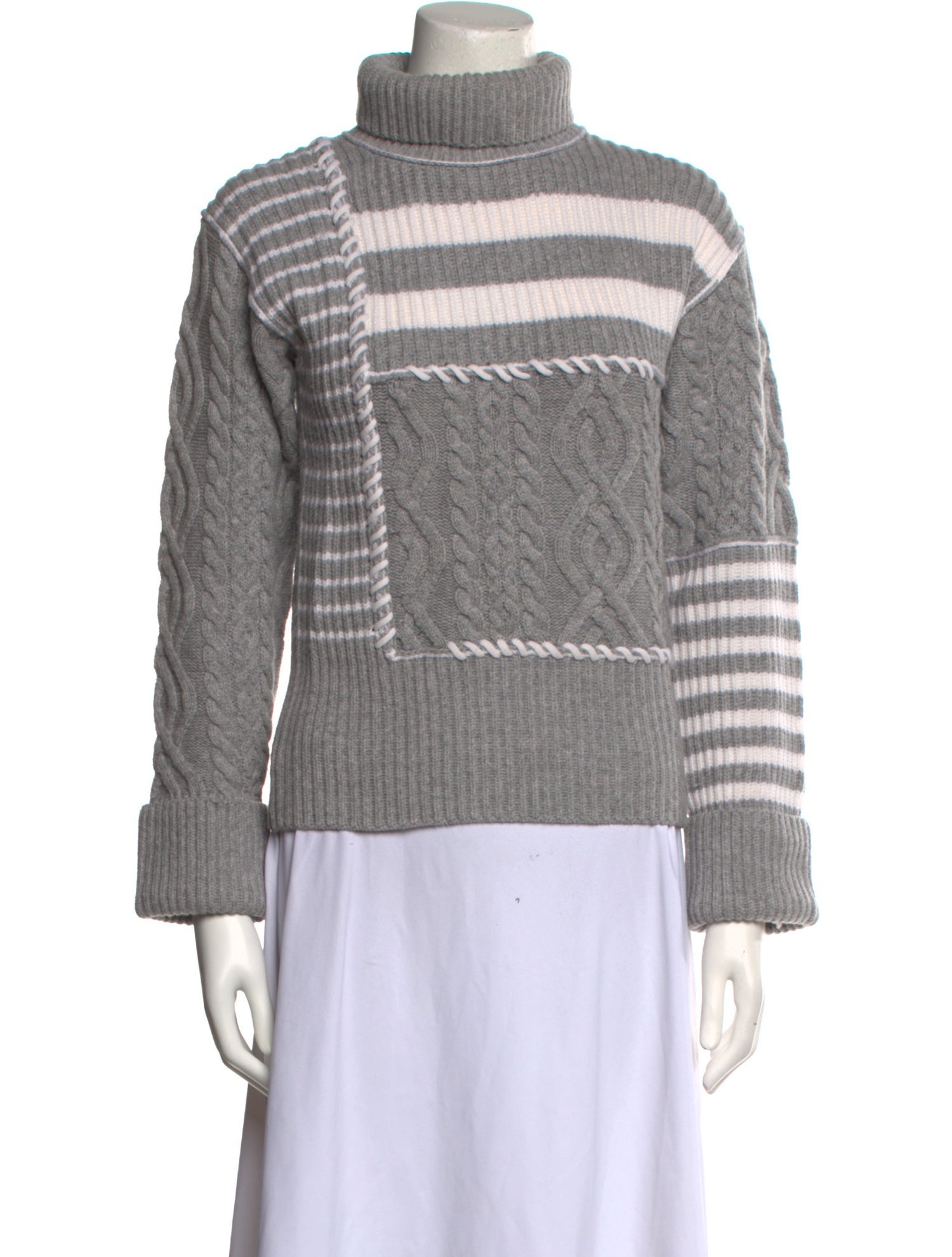 Simkhai Wool Striped Sweater