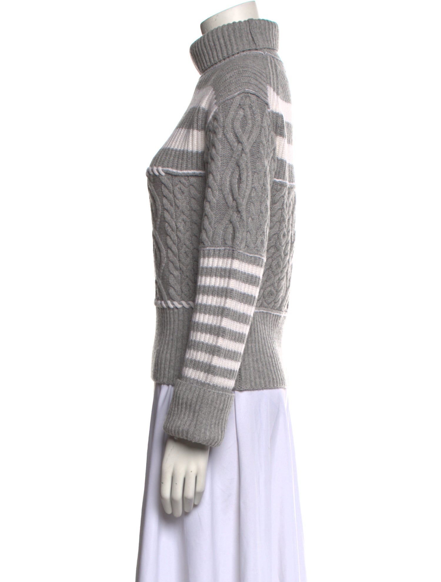 Simkhai Wool Striped Sweater