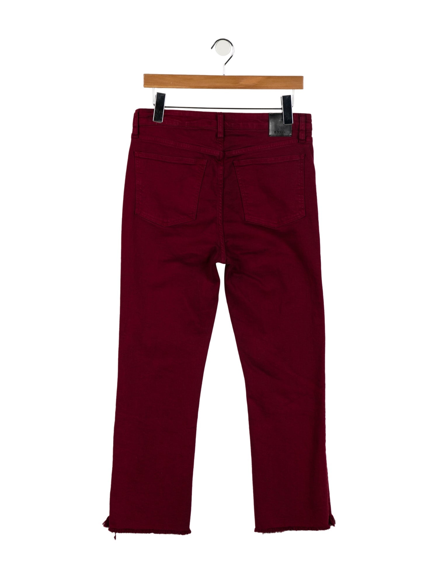 Simkhai High-Rise Straight Leg Jeans