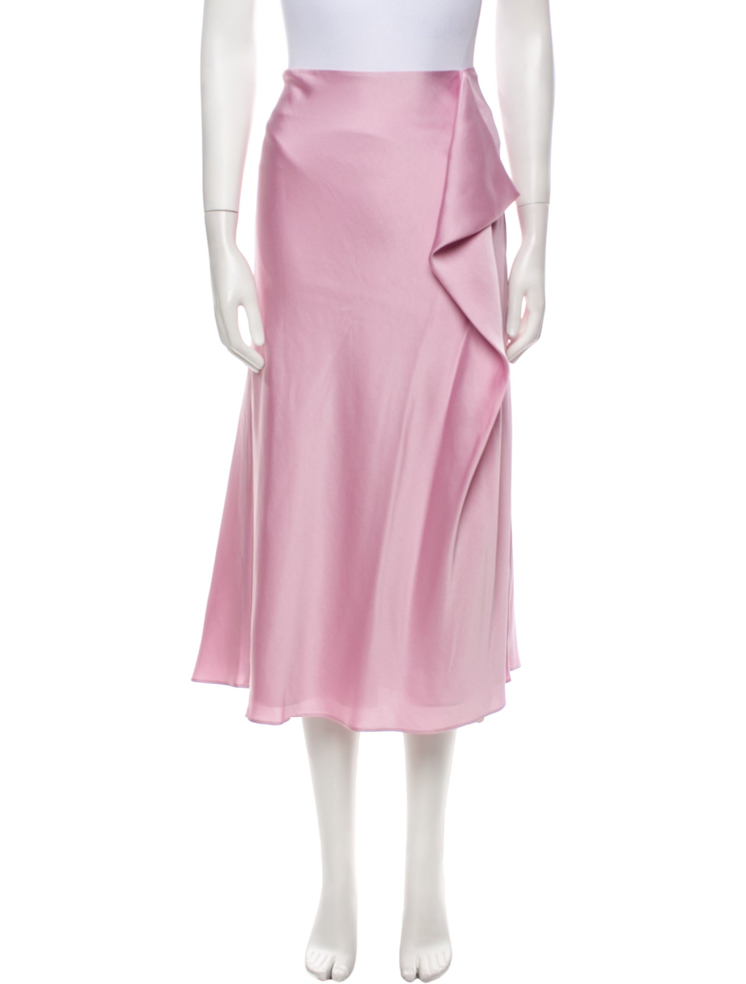 Simkhai Faux Leather Midi Length Skirt w/ Tags