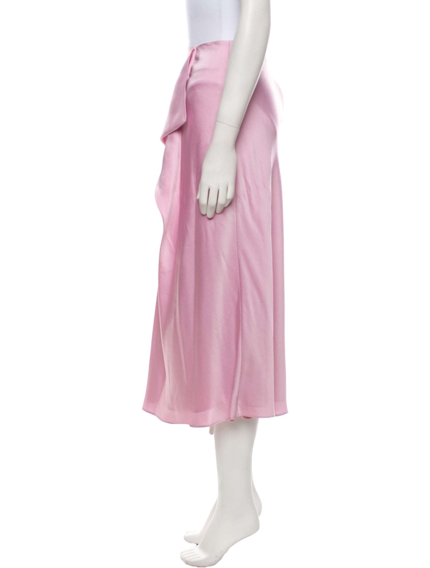 Simkhai Faux Leather Midi Length Skirt w/ Tags