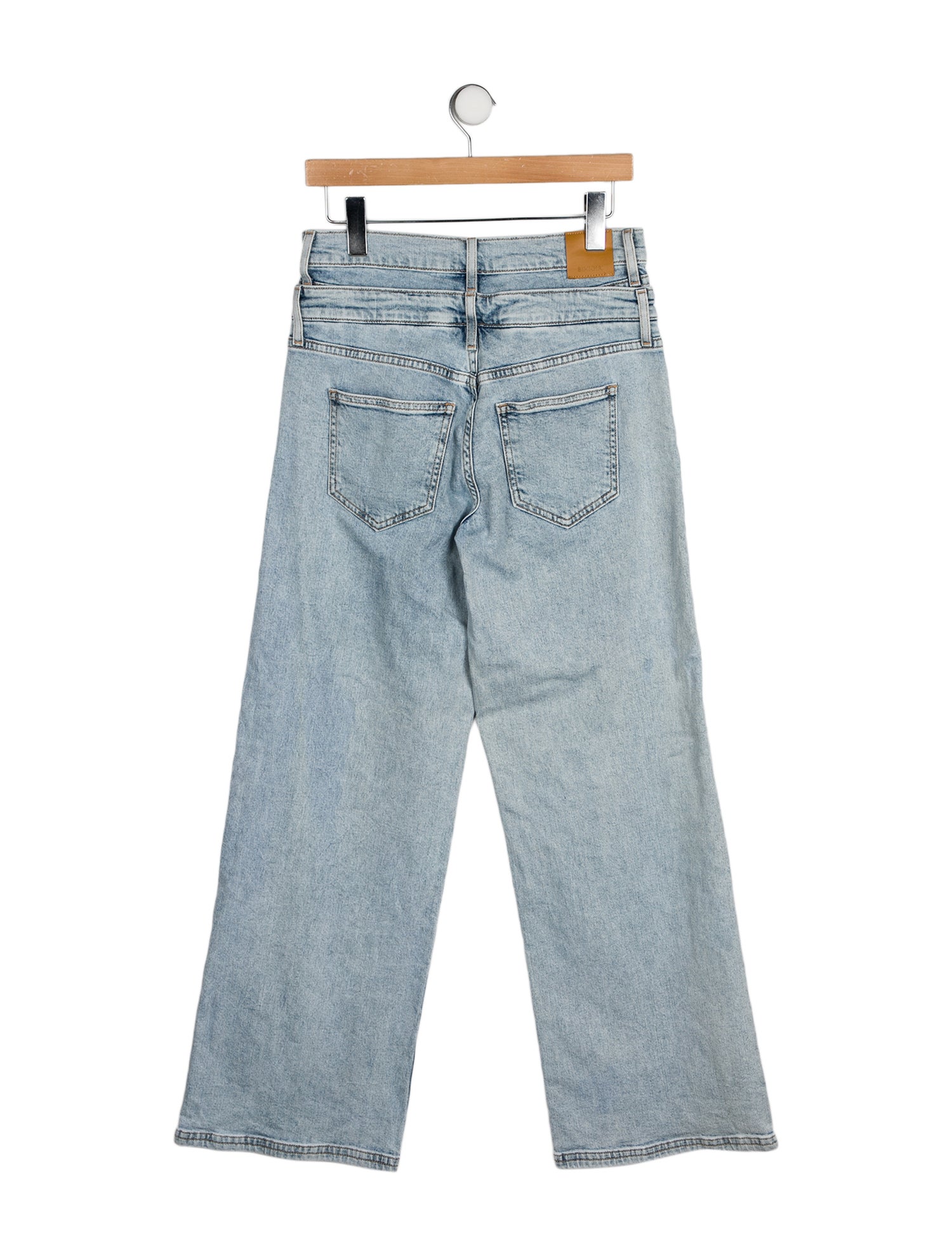 Simkhai High-Rise Wide Leg Jeans