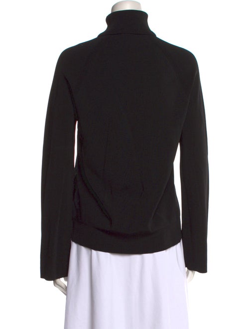 Simkhai Mock Neck Three-Quarter Sleeve Button-Up Top