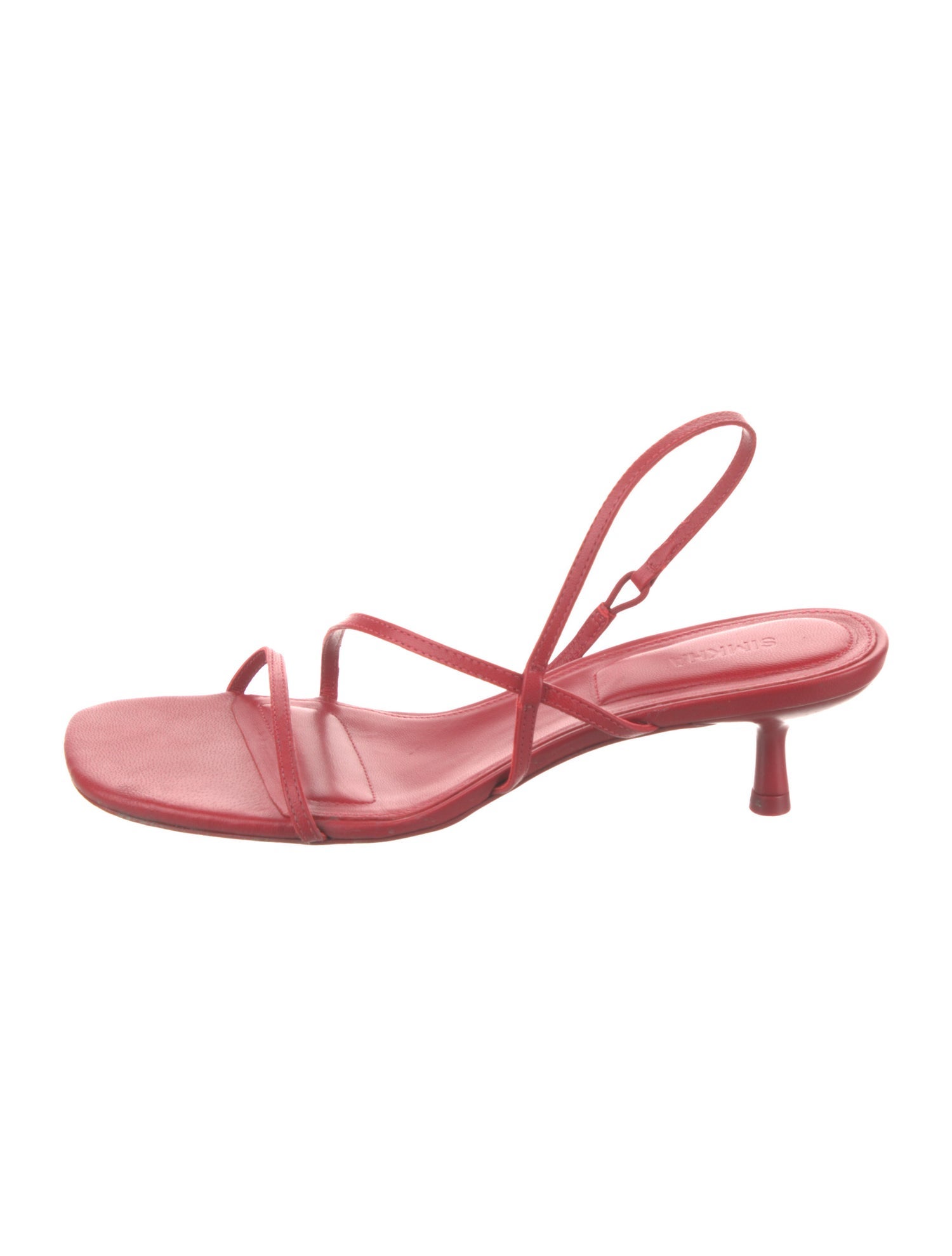 Simkhai Leather Slingback Sandals