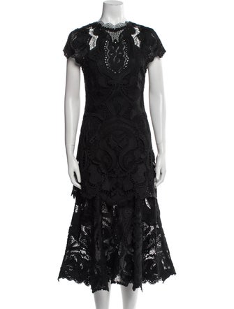 Simkhai Crew Neck Long Dress