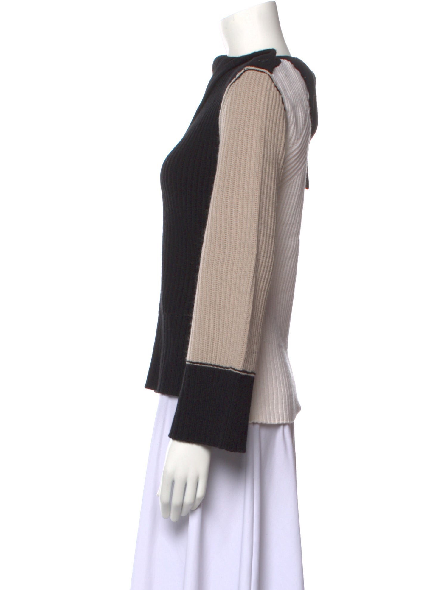 Simkhai Wool Bateau Neckline Sweater