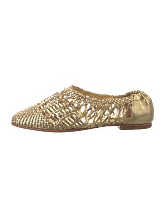 Simkhai Leather Ballet Flats