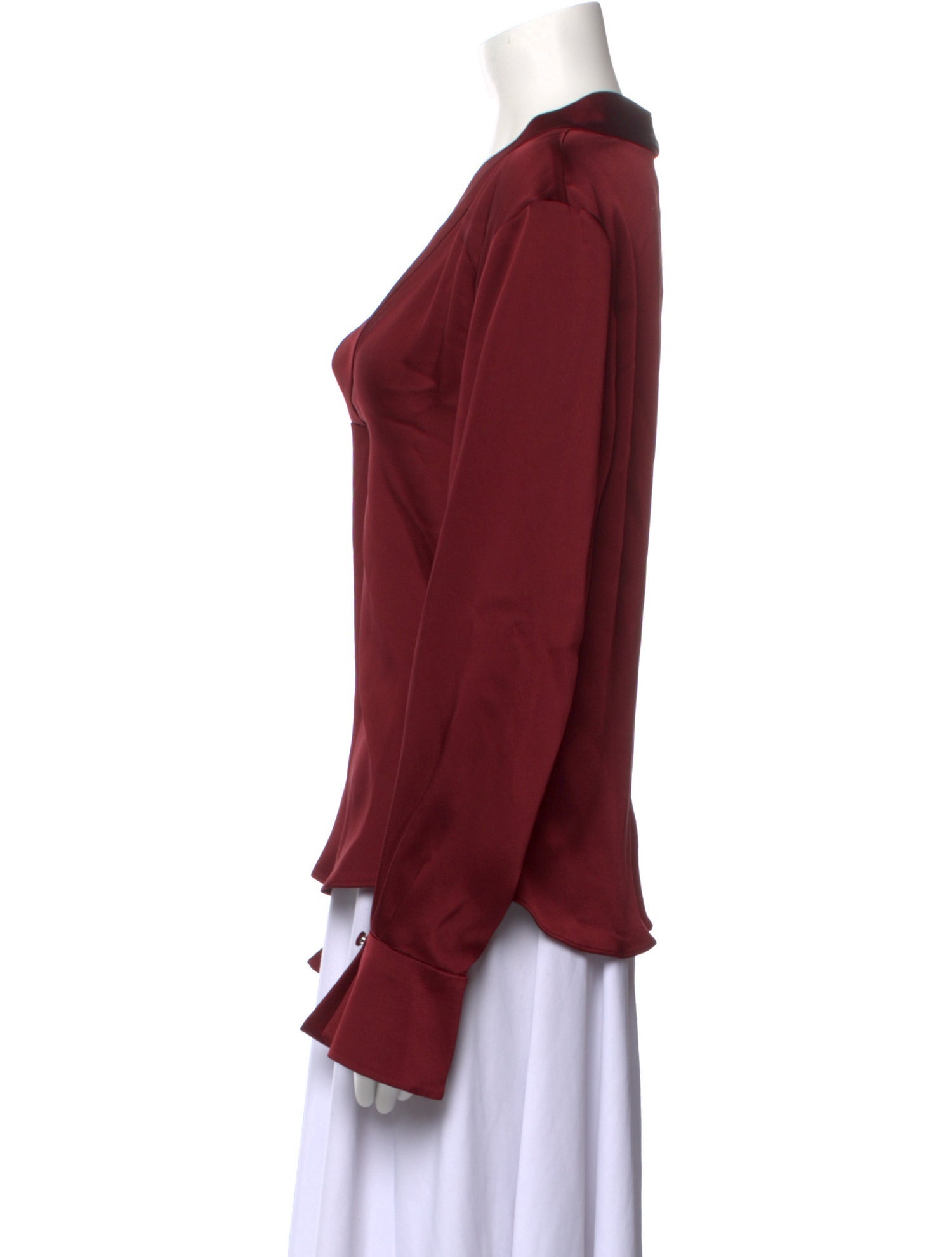 Simkhai V-Neck Long Sleeve Blouse w/ Tags