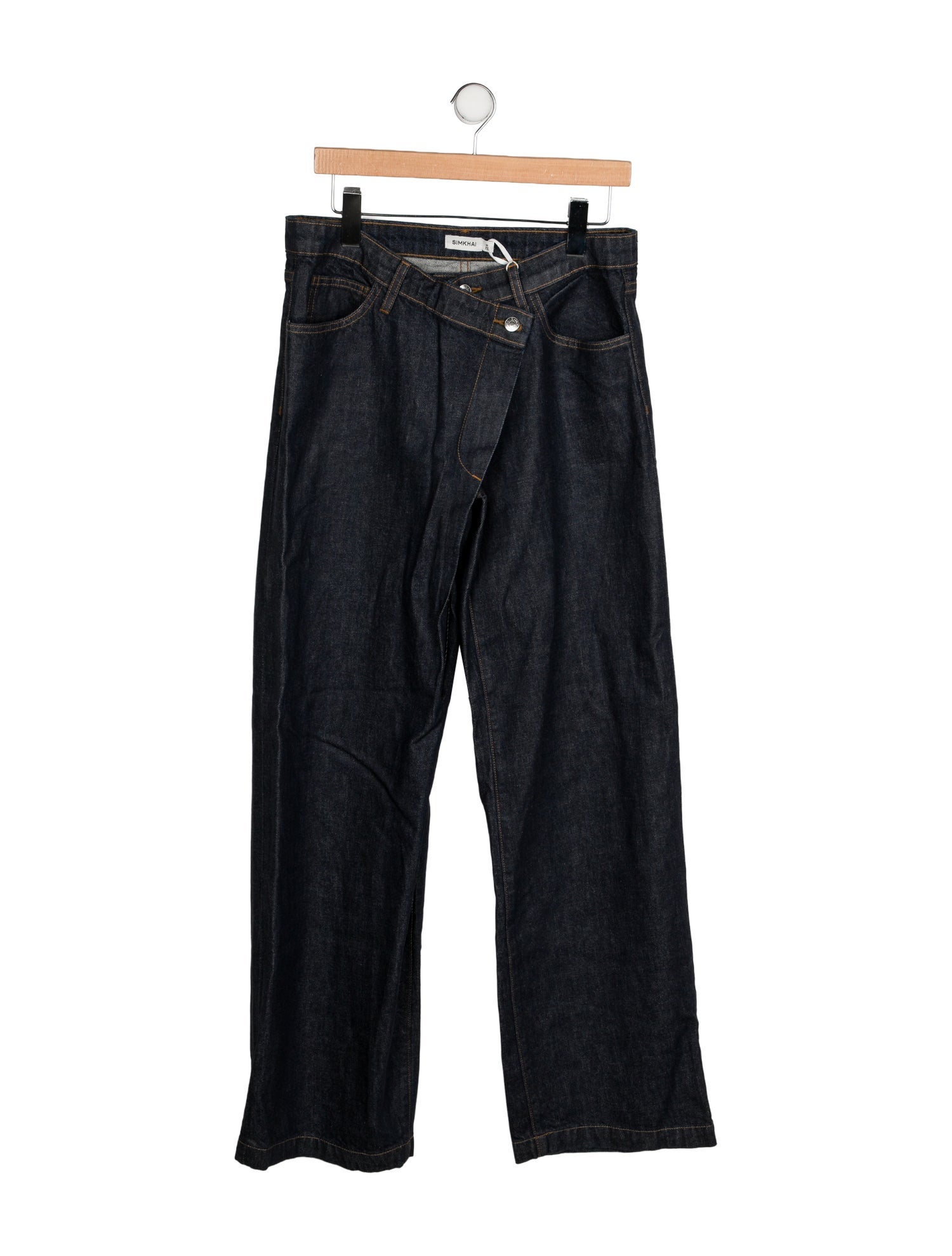 Simkhai Mid-Rise Wide Leg Jeans w/ Tags