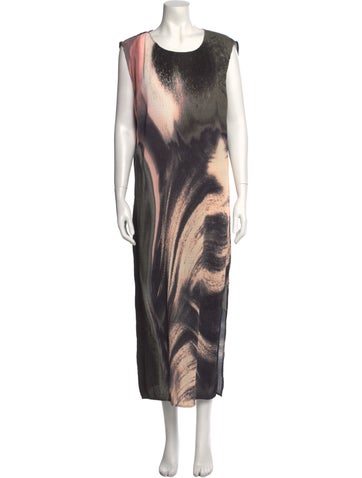 Simkhai Dresses Tie-Dye Print Midi Length Dress L