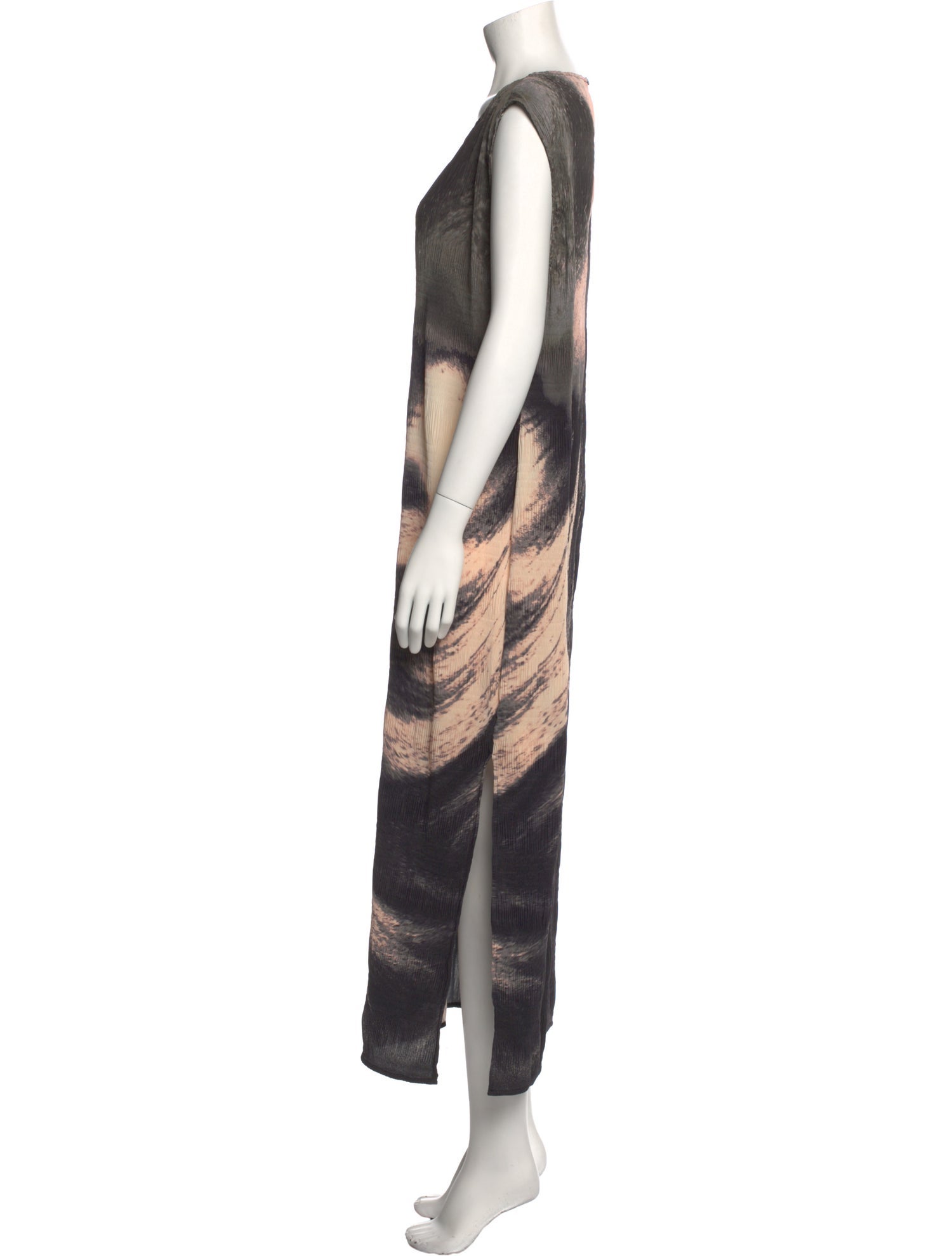 Simkhai Tie-Dye Print Midi Length Dress