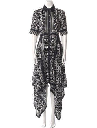 Simkhai Printed Long Dress