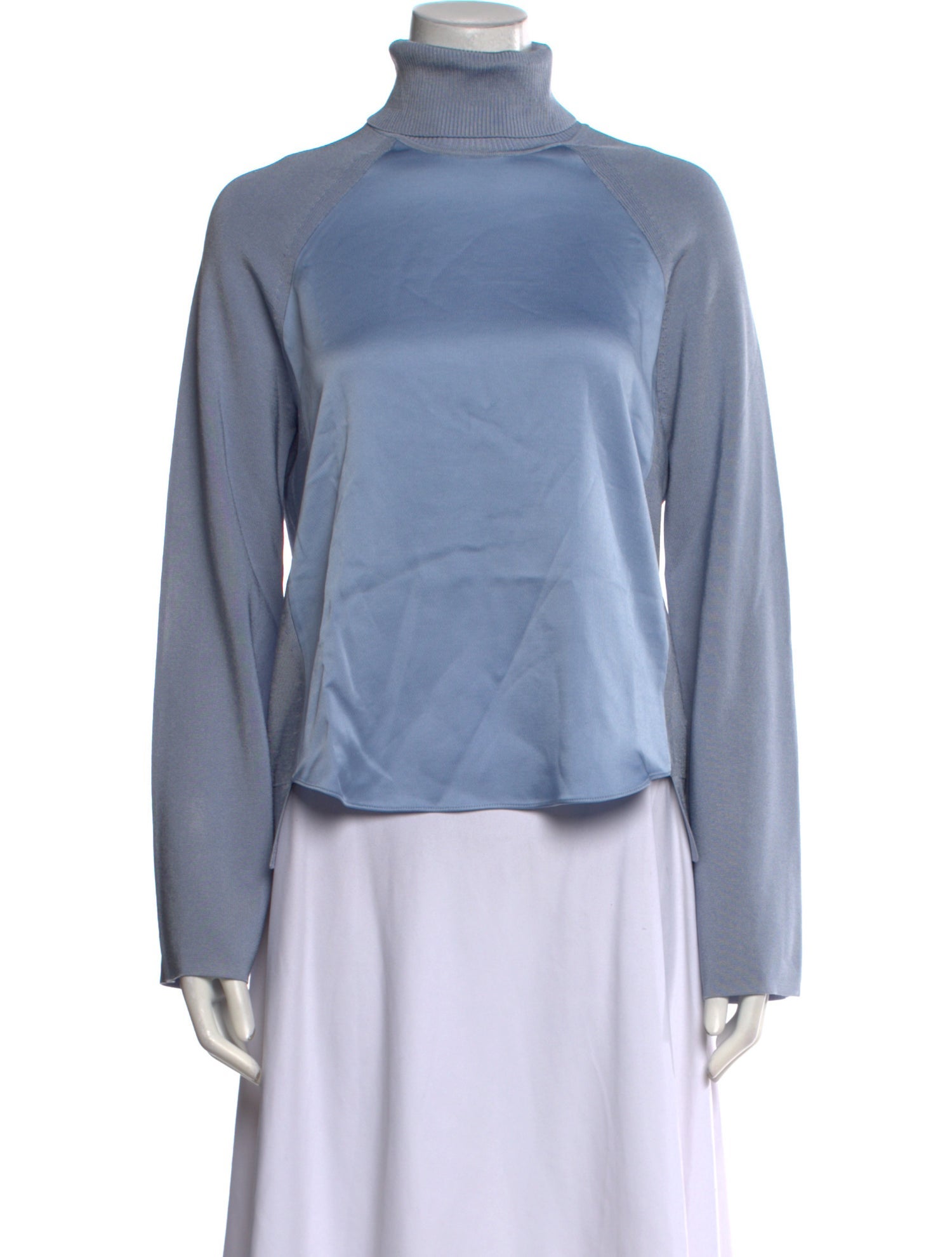 Simkhai Mock Neck Long Sleeve Blouse w/ Tags