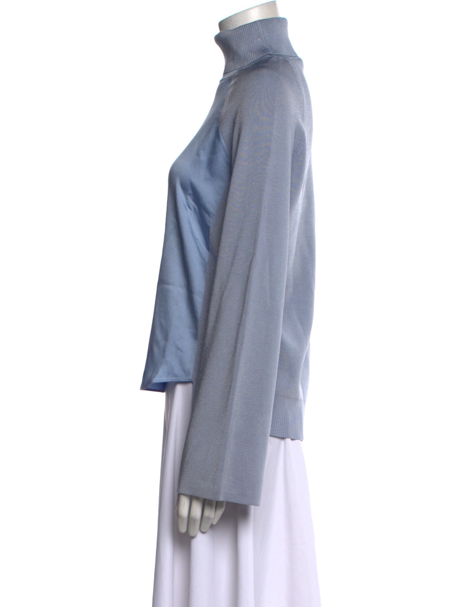 Simkhai Mock Neck Long Sleeve Blouse w/ Tags