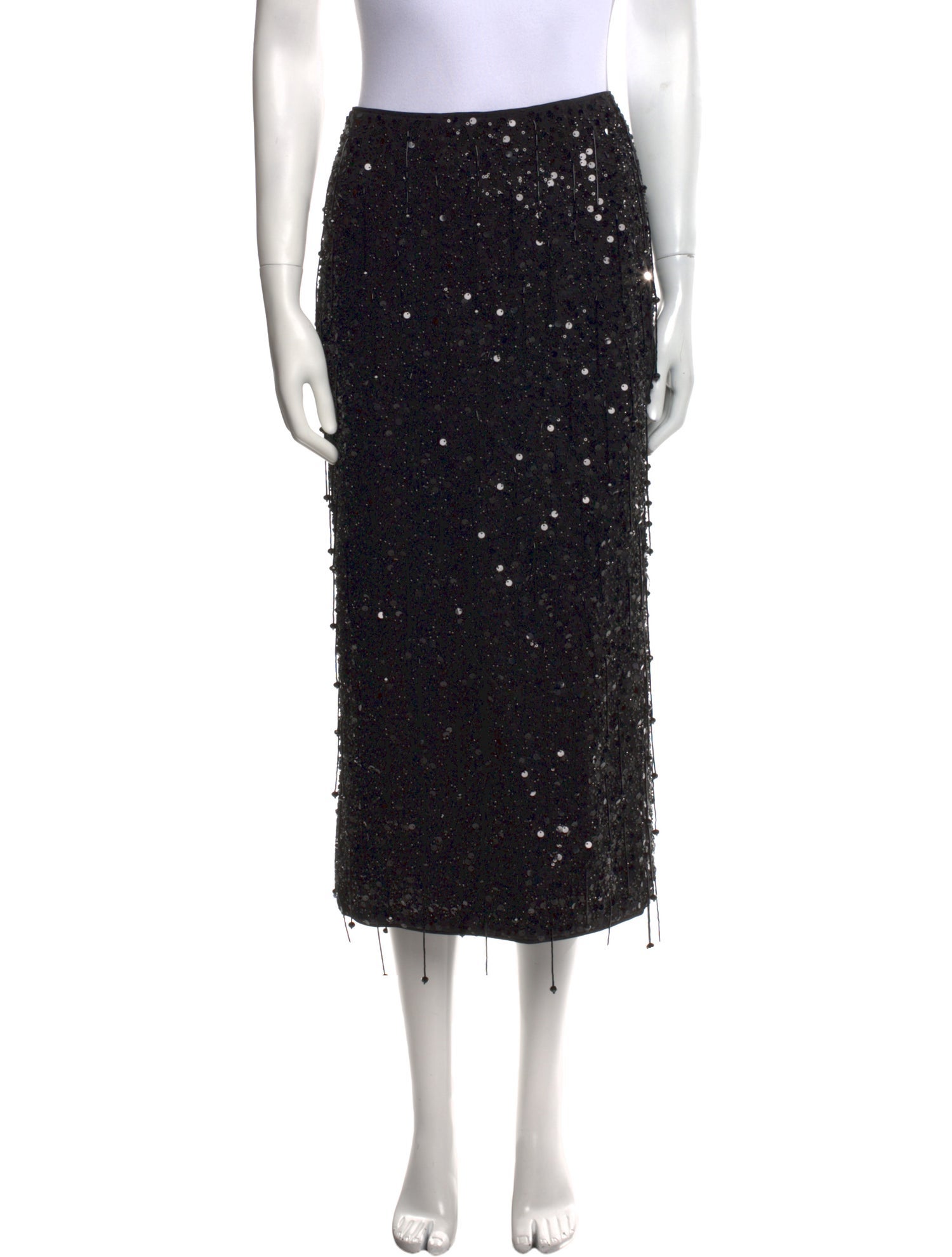 Simkhai Nylon Midi Length Skirt