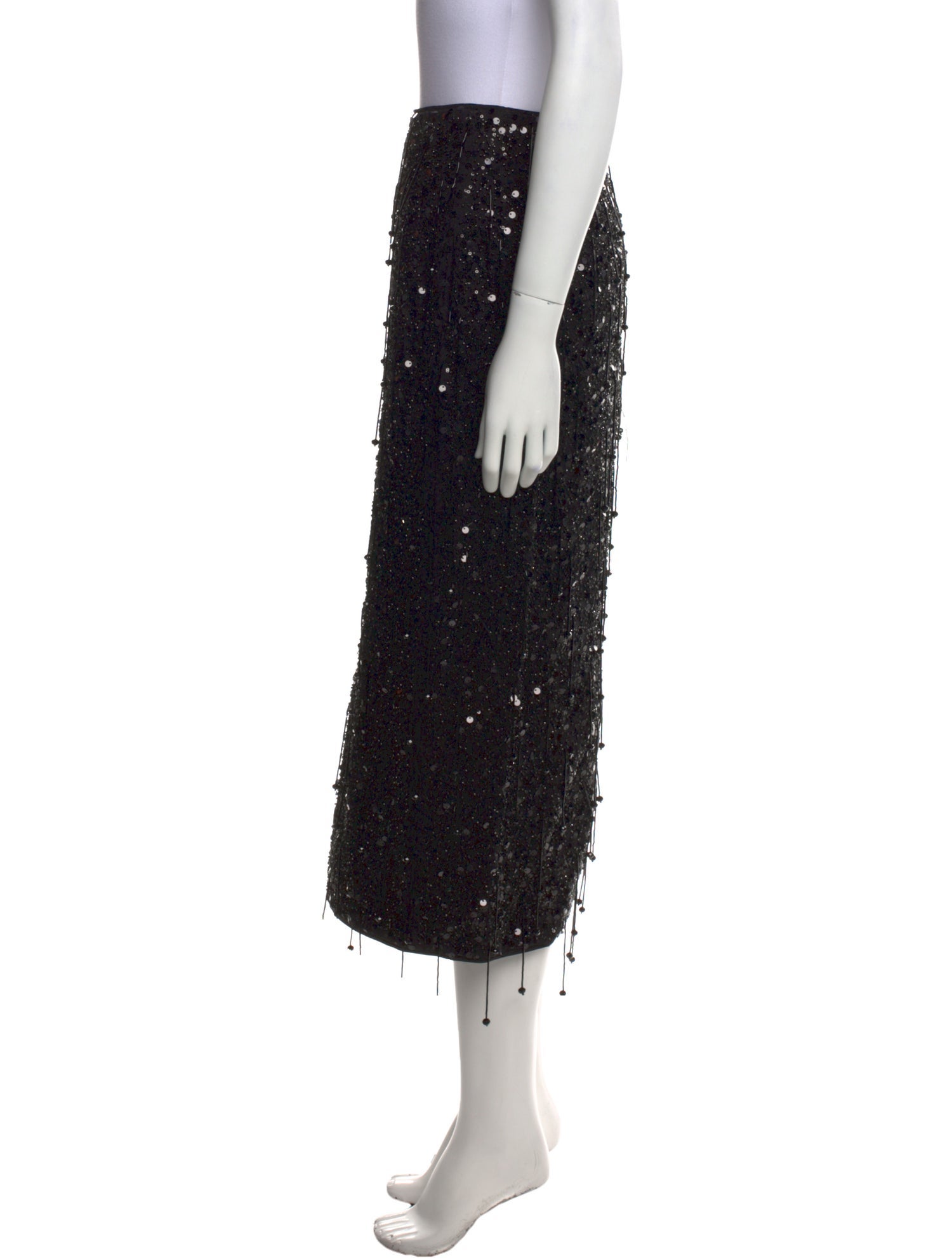 Simkhai Nylon Midi Length Skirt