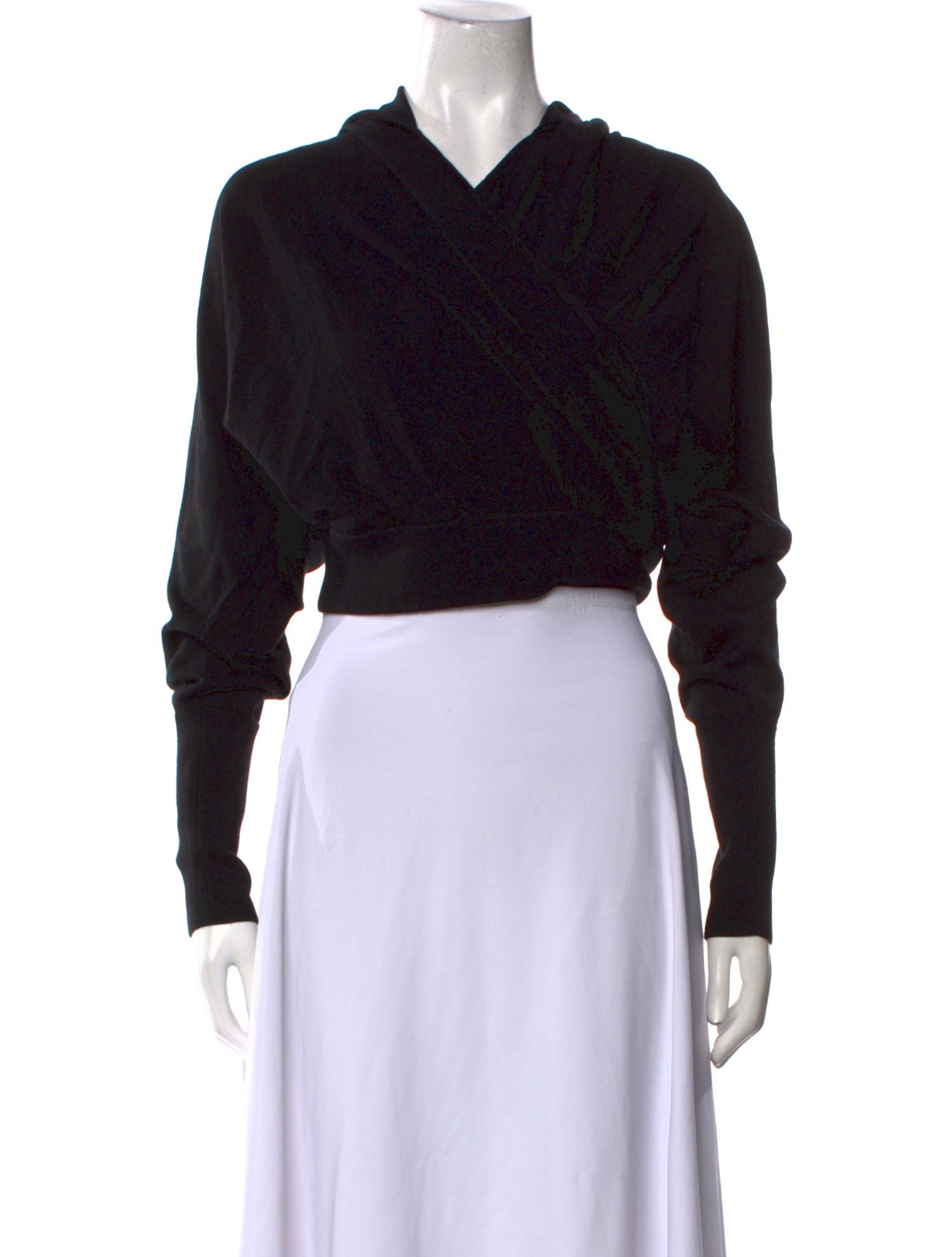 Simkhai Merino Wool V-Neck Crop Top