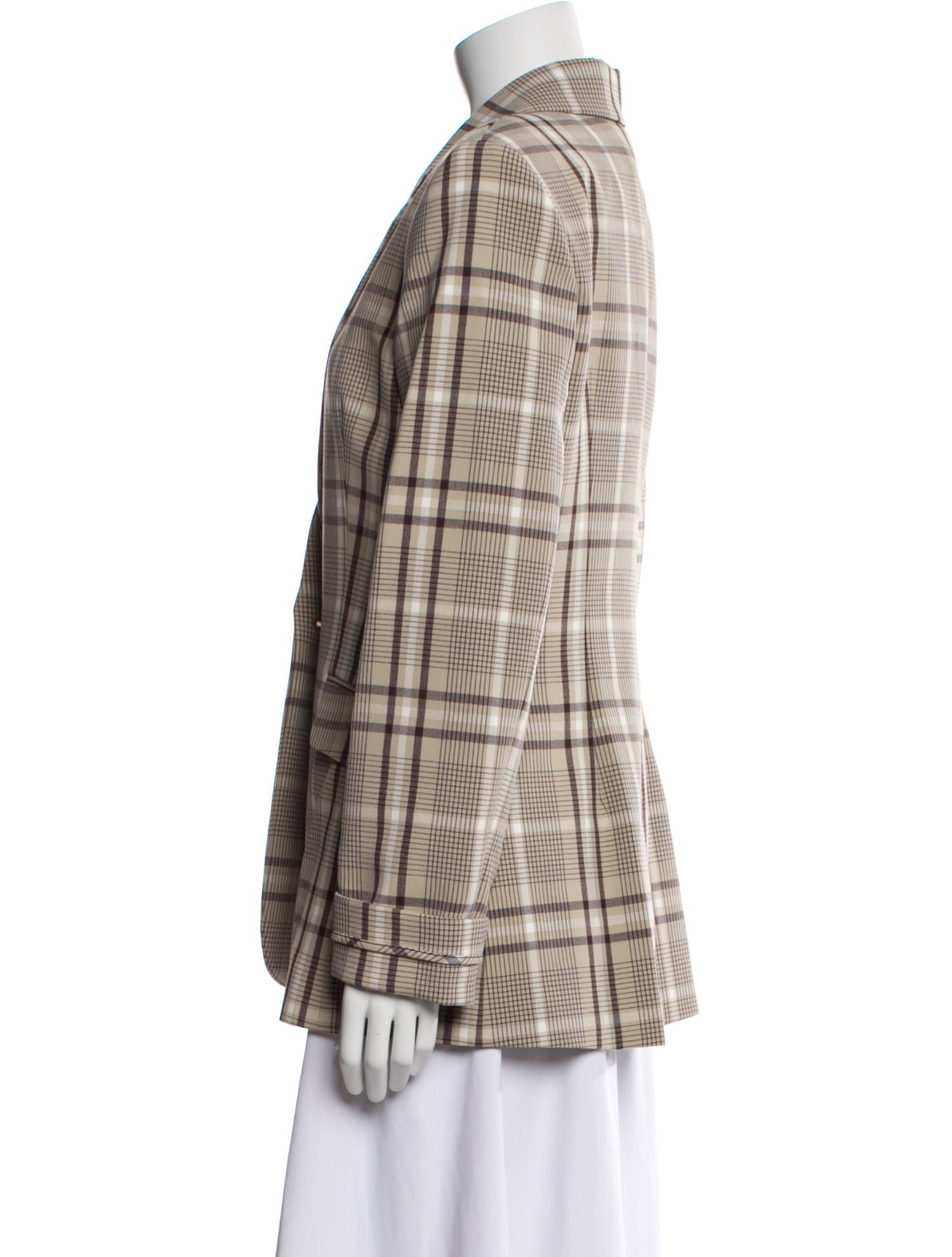 Simkhai Plaid Print Blazer w/ Tags