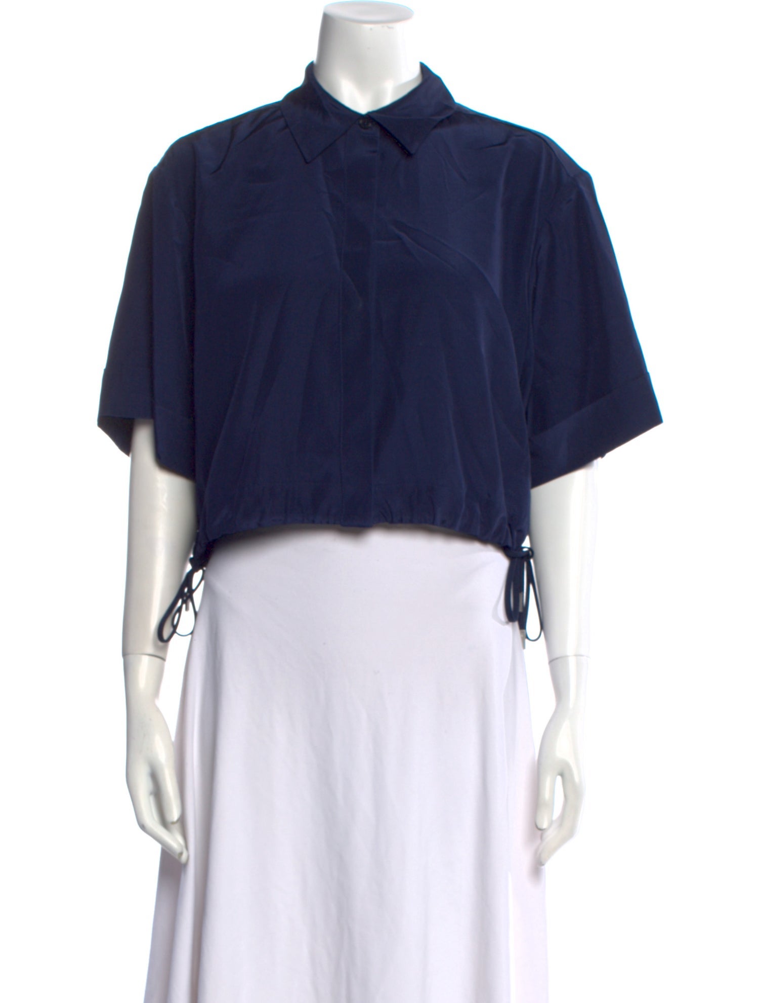 Simkhai Short Sleeve Crop Top