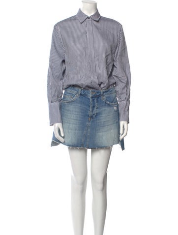 Simkhai Dresses Striped Mini Dress US 0 | XS