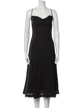 Simkhai Linen Long Dress