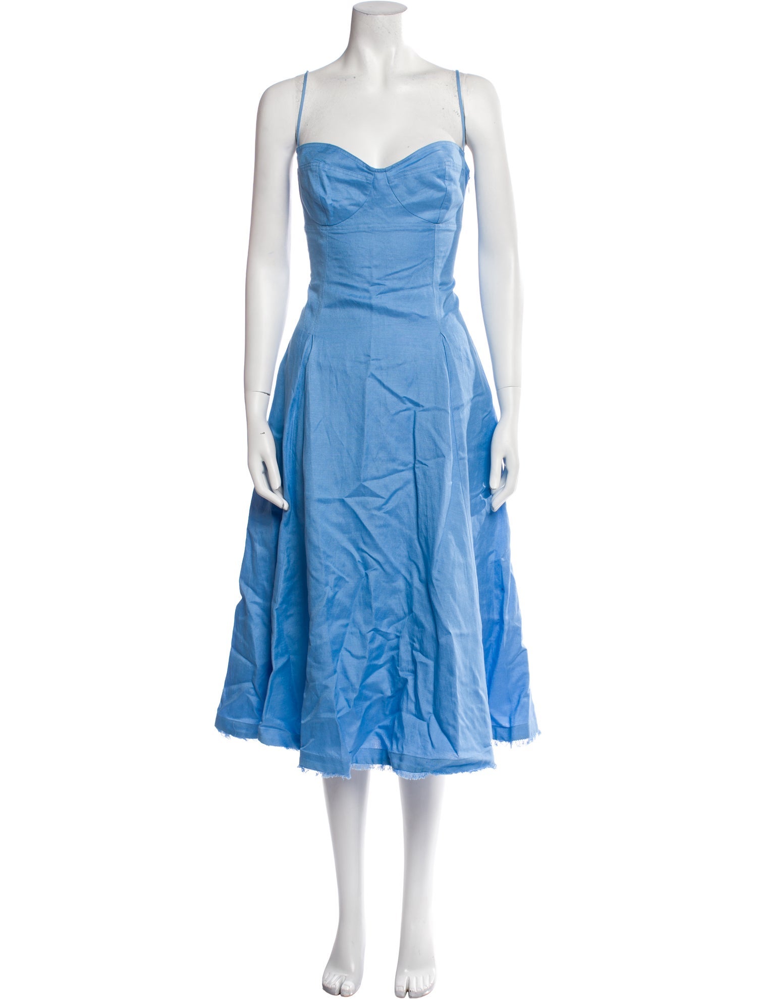 Simkhai Square Neckline Midi Length Dress