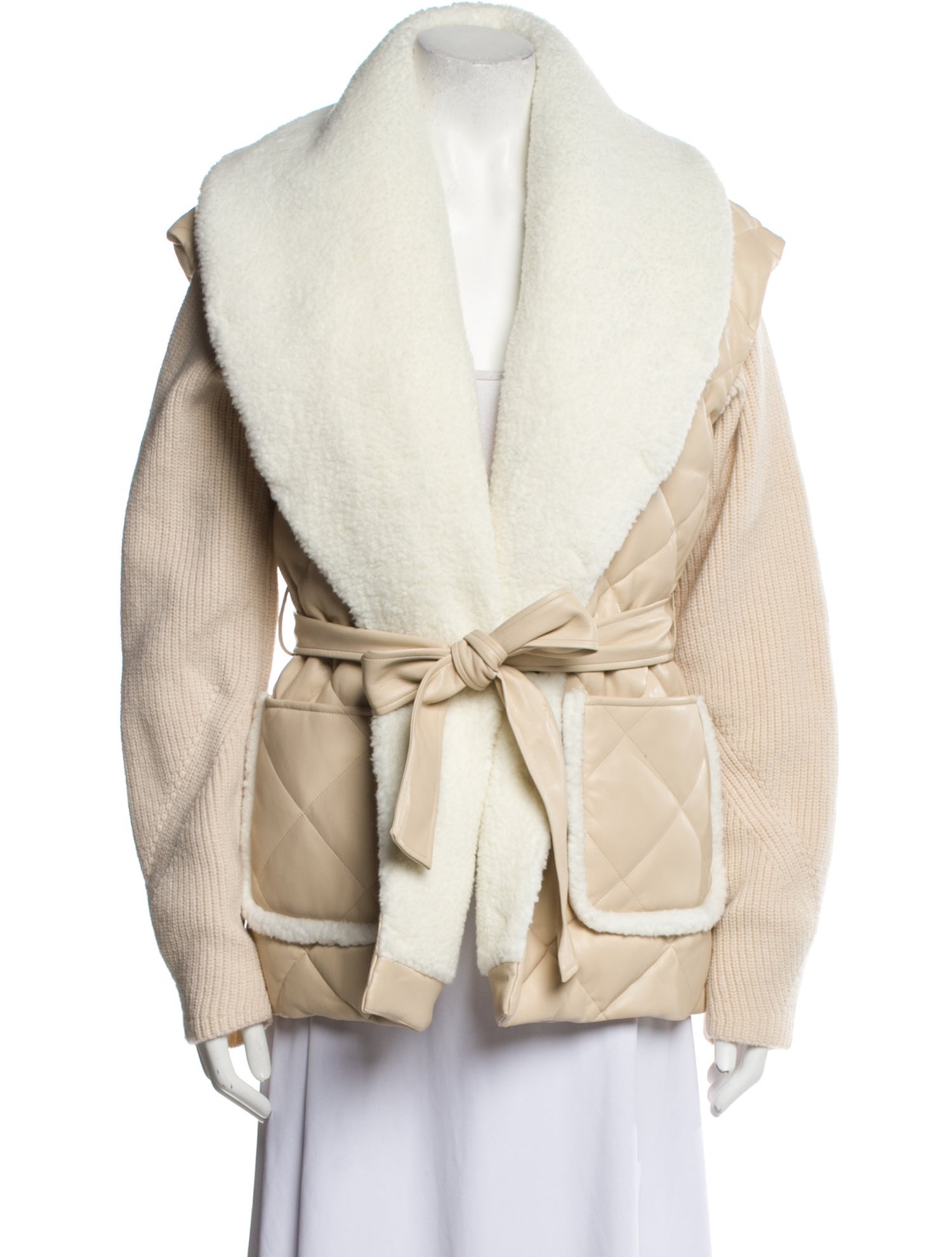 Simkhai Faux Leather Down Jacket w/ Tags