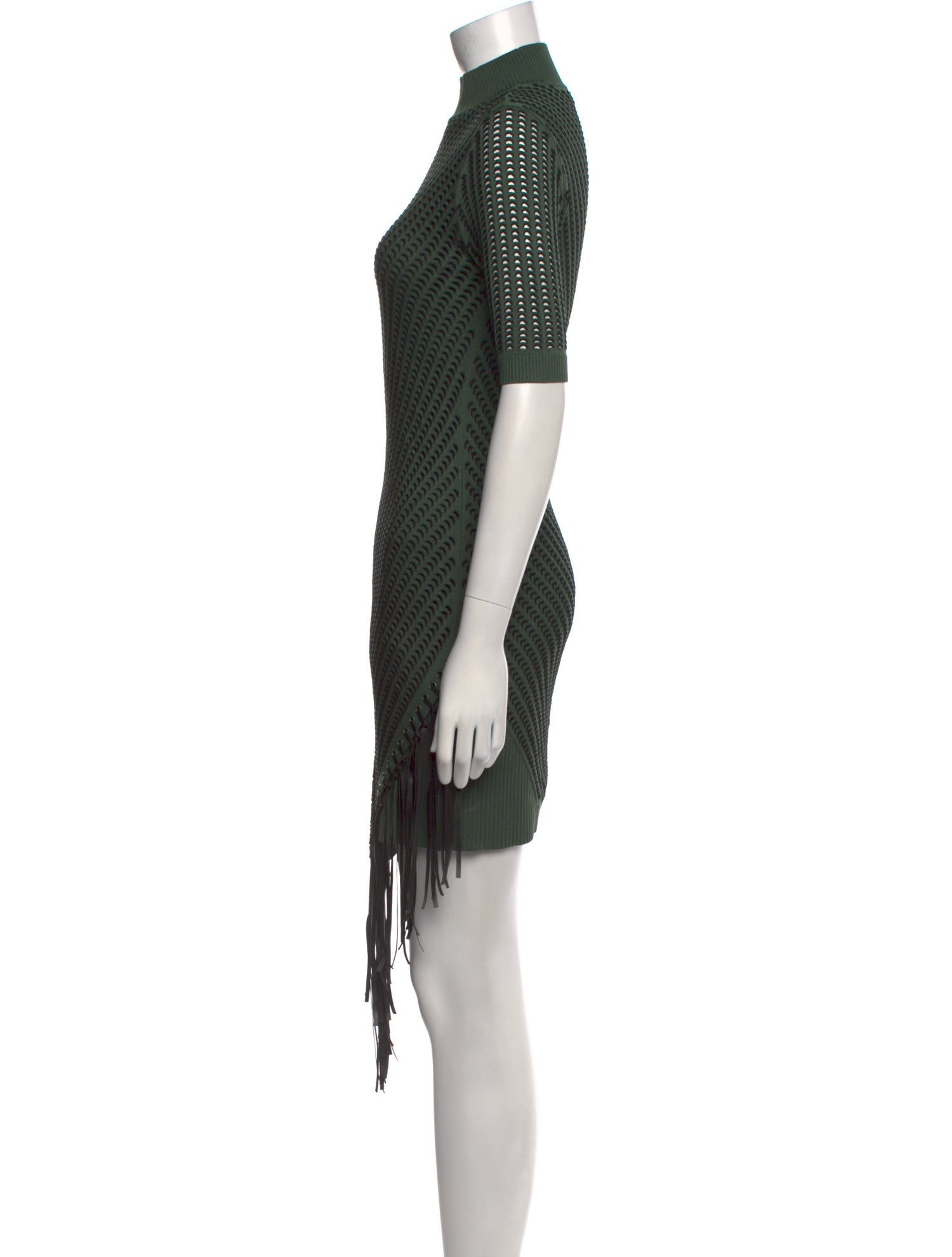 Simkhai Striped Knee-Length Dress