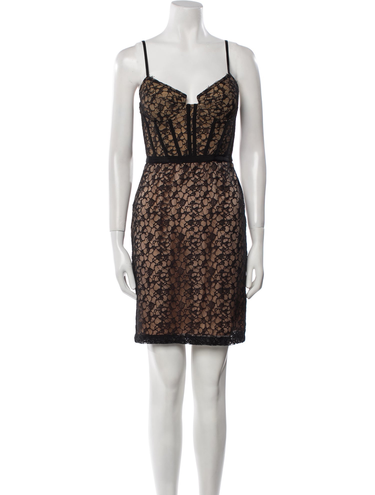Simkhai Lace Pattern Mini Dress